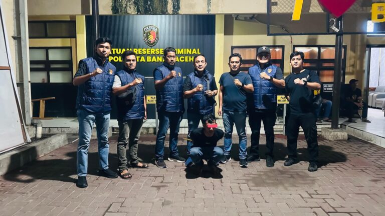 Belum 24 Jam, Polisi Ringkus Pelaku Pembobolan Kios Kelontong di Banda Aceh