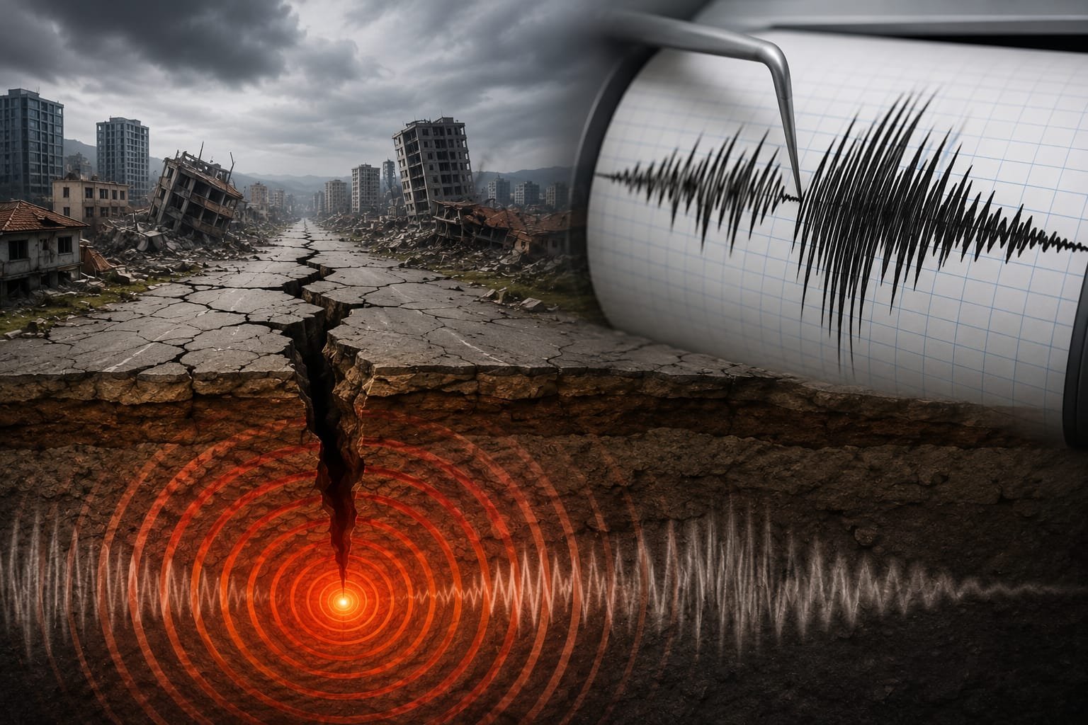 Ilustrasi Gempa