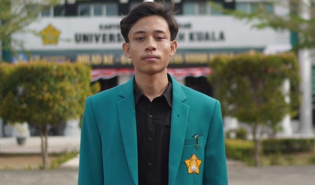 Ketua Umum Dewan Perwakilan Mahasiswa (DPM) Universitas Syiah Kuala (USK), M. Alfhat Ghifari (Foto: Dok. Pribadi)