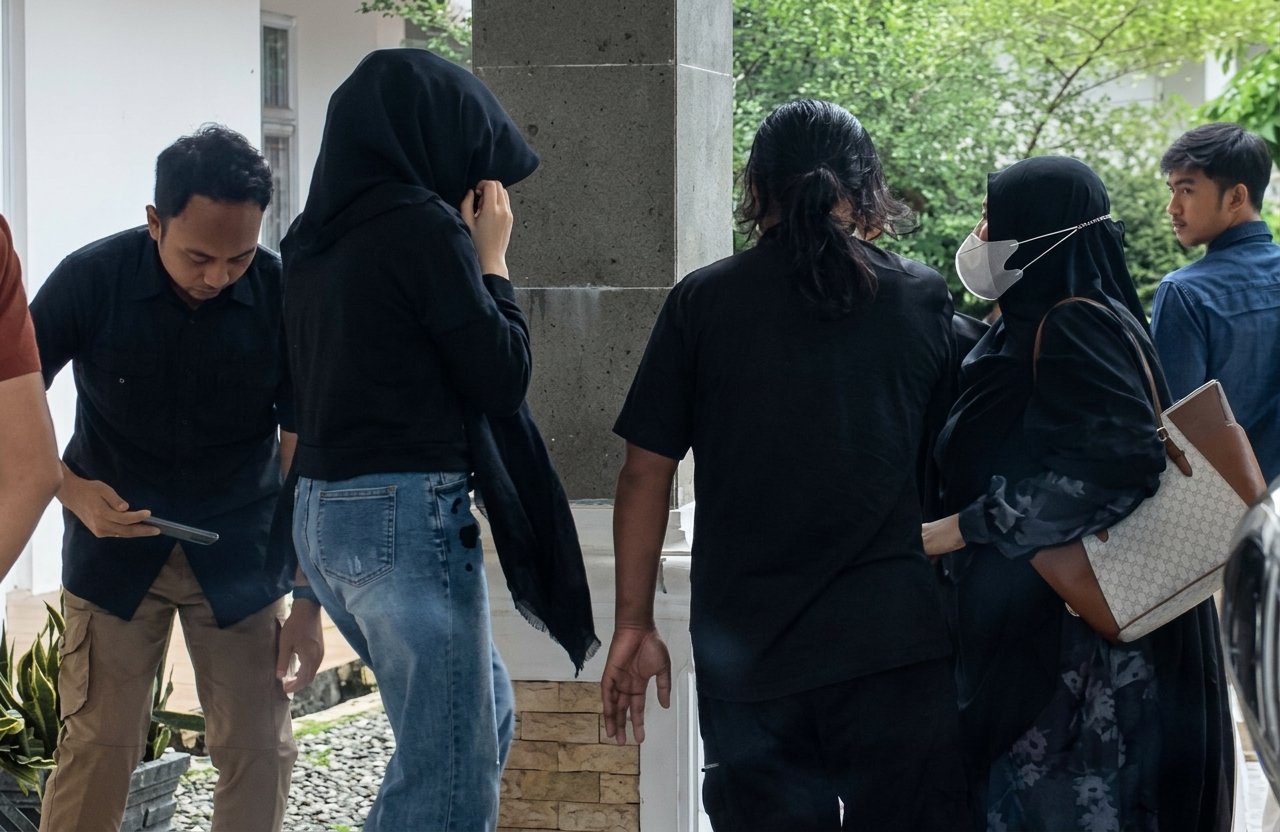 Istri Ketua DPRK Nagan Raya menggerebek suaminya yang diduga berselingkuh dengan seorang perempuan berinisial NA di rumah dinasnya (Foto: Dok Warga)