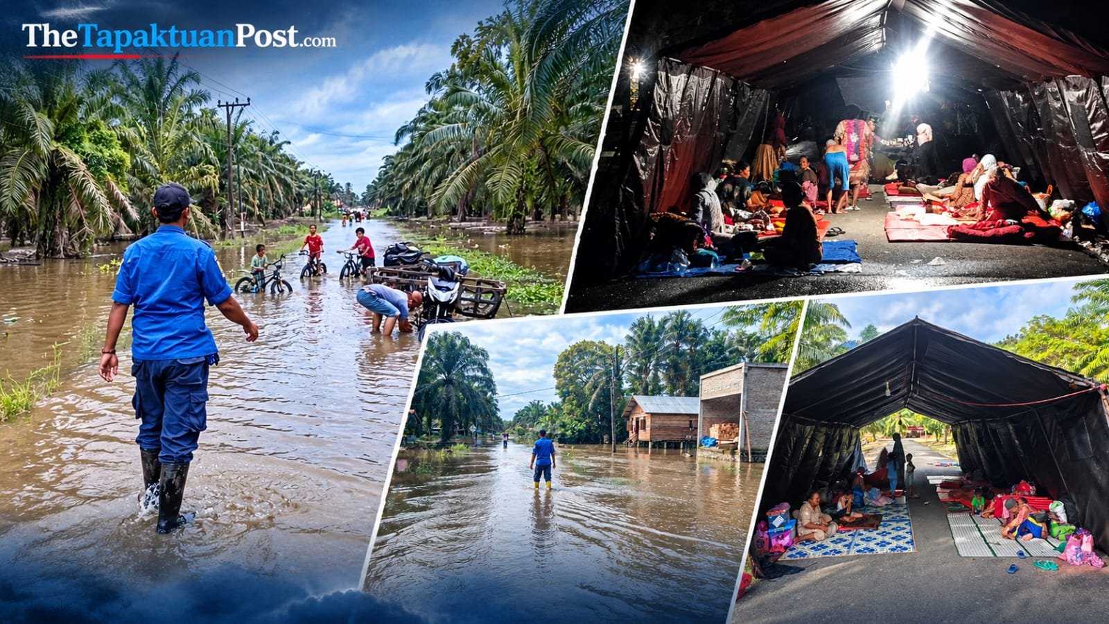 Banjir Melanda Trumon Tengah, 46 Warga Aceh Selatan Mengungsi