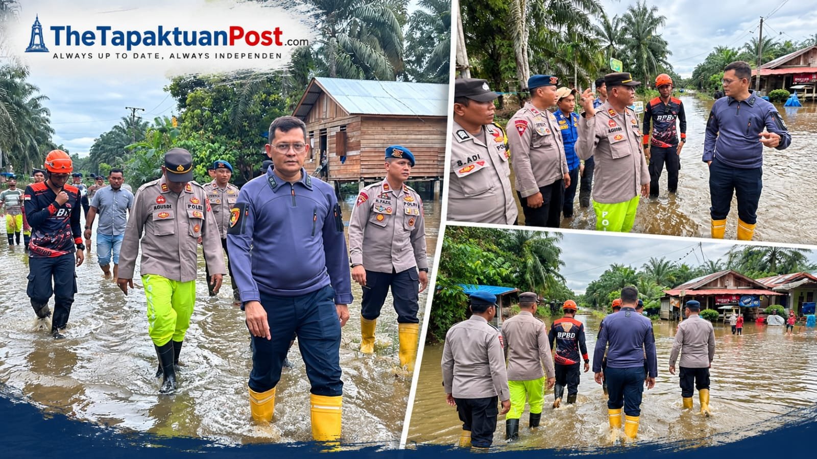 Banjir Trumon Tengah Paksa 113 Warga Mengungsi di Aceh Selatan