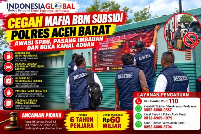 Pengawasan SPBU di Aceh Barat untuk Cegah Mafia BBM