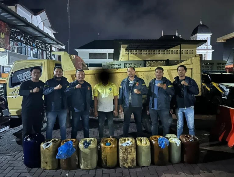 Penyalahgunaan BBM Bersubsidi: Sopir Dump Truck Ditangkap di Aceh Besar