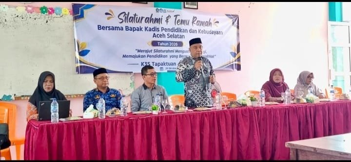 Pertemuan K3S SD Tapaktuan dan Samadua Bersama Kadisdikbud Aceh Selatan
